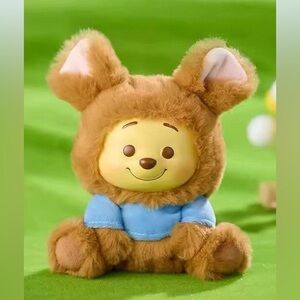 NWT Miniso | Winnie the Pooh Confirmed Adzuki Bean Plush Vinyl Open Box